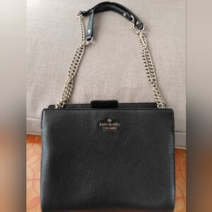 Kate Spade Purse With Adjustable Gold Chainlink Strap